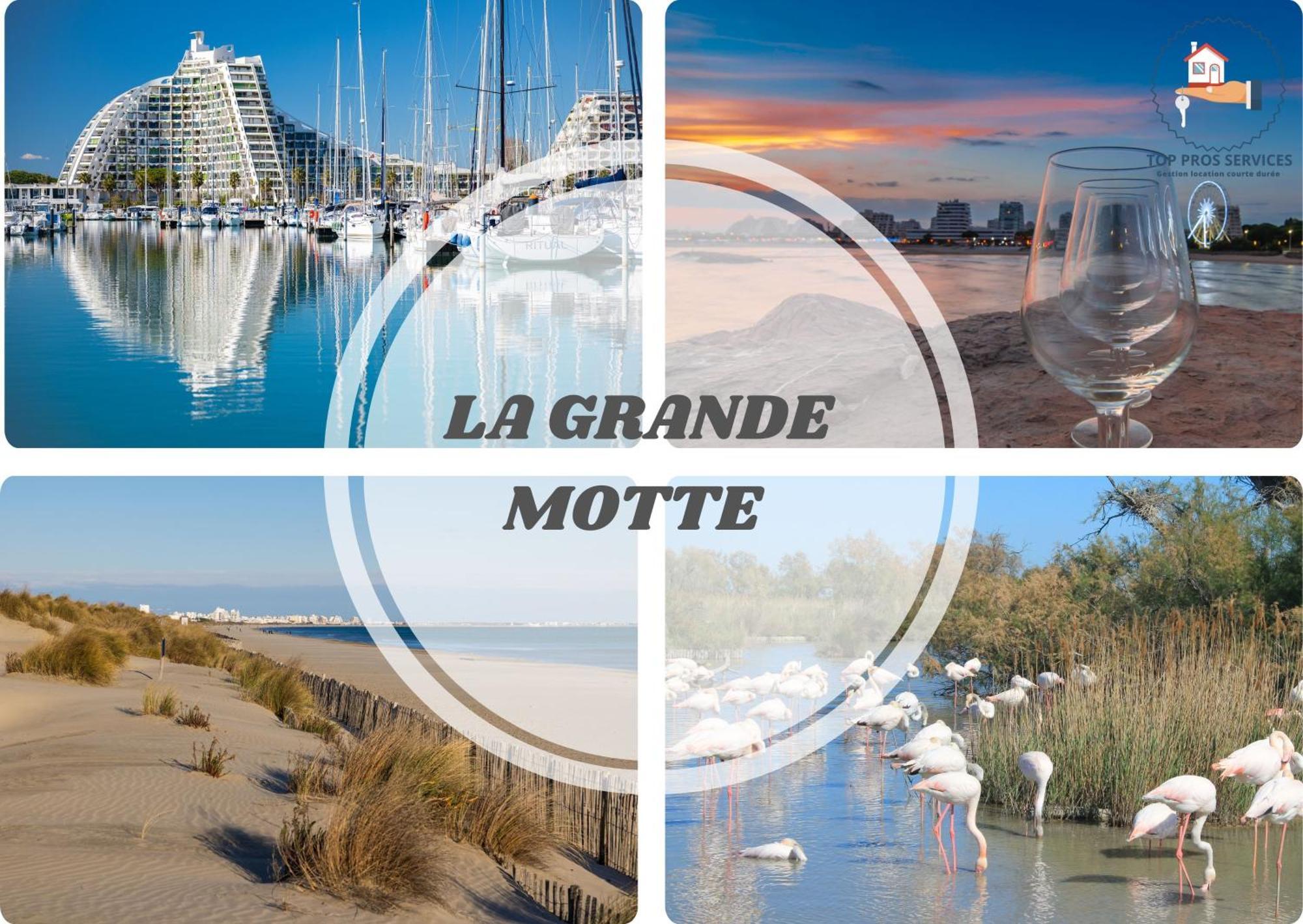 Le Pacifica Appart - Neuf Parking Wifi Clim 2Min Plage - Residence Le Pacific - Topprosconciergerie La Grande Motte Ngoại thất bức ảnh